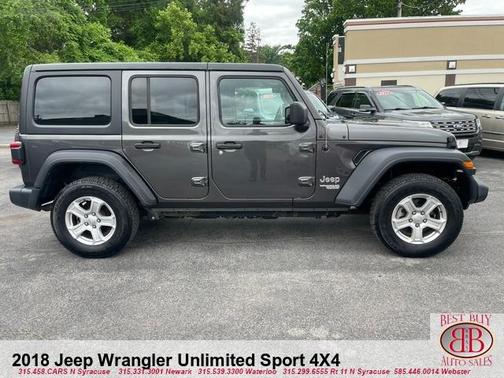 2018 Jeep Wrangler Unlimited Sport