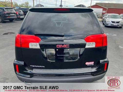 Black 2017 GMC Terrain SLE-2