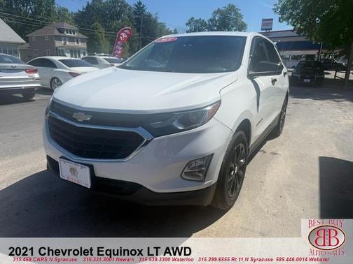 White 2021 Chevrolet Equinox 1LT