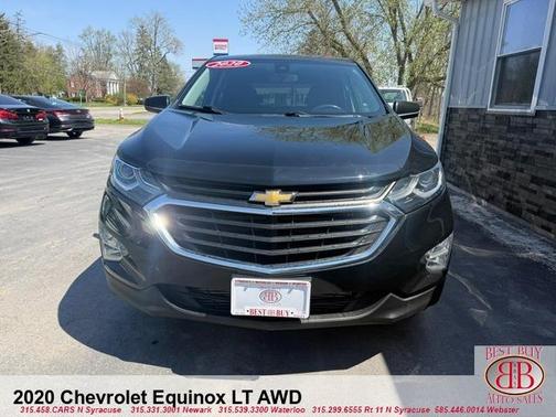 Black 2020 Chevrolet Equinox 1LT