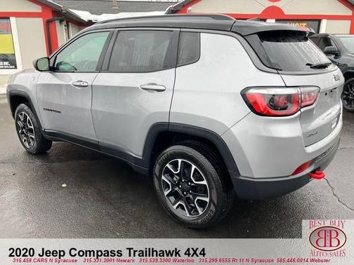 Gray 2020 Jeep Compass Trailhawk