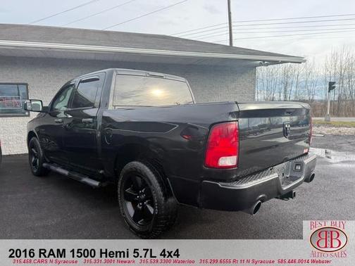 Black 2016 RAM 1500 Tradesman