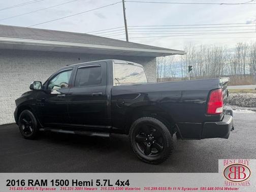 Black 2016 RAM 1500 Tradesman