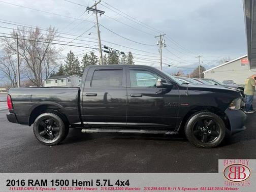 Black 2016 RAM 1500 Tradesman