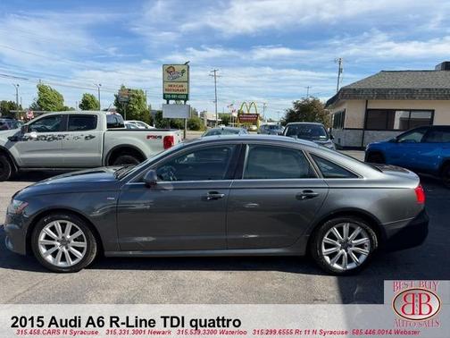 Gray 2015 Audi A6 3.0 TDI Premium Plus
