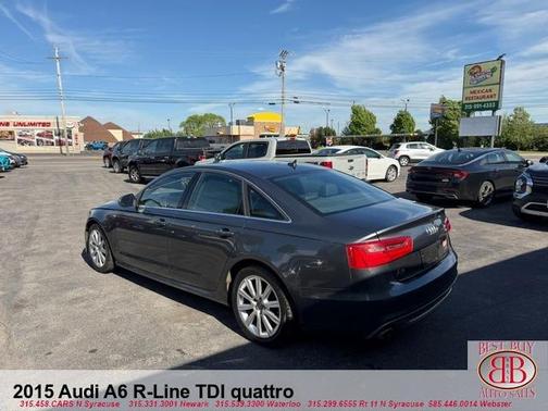 Gray 2015 Audi A6 3.0 TDI Premium Plus