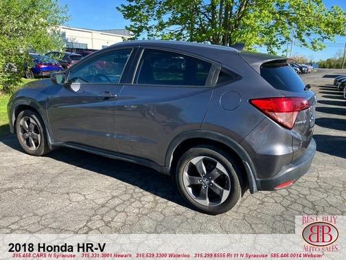 Gray 2018 Honda HR-V EX-L w/Navigation