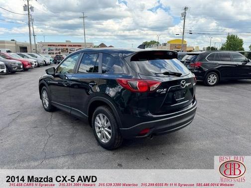 Jet Black Mica 2014 Mazda CX-5 Touring