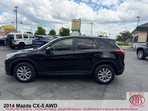 Jet Black Mica 2014 Mazda CX-5 Touring