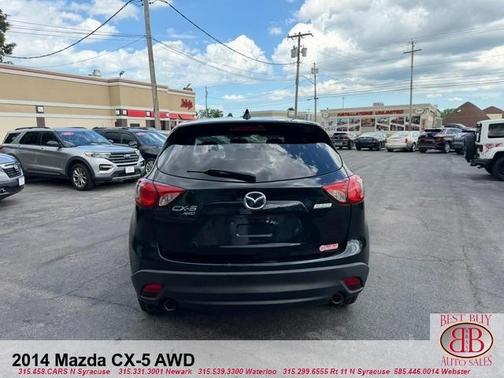 Jet Black Mica 2014 Mazda CX-5 Touring