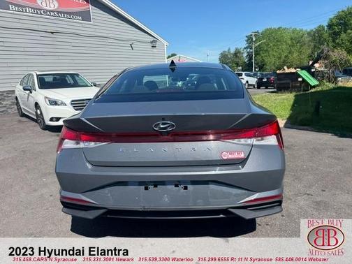 Gray 2023 Hyundai ELANTRA SEL