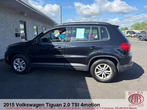Black 2015 Volkswagen Tiguan 4MOTION Auto S