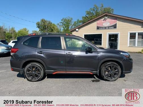 Dark Gray Metallic 2019 Subaru Forester Sport