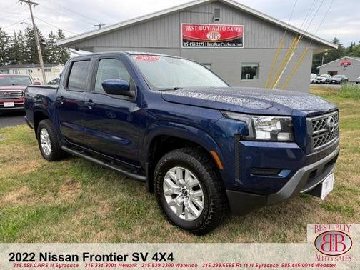 Deep Blue Pearl 2022 Nissan Frontier SV