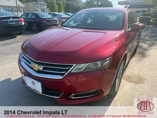 Red 2014 Chevrolet Impala 2LT