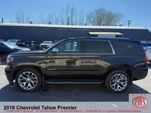 Black 2018 Chevrolet Tahoe Premier
