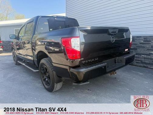 Magnetic Black 2018 Nissan Titan SV