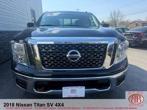 Magnetic Black 2018 Nissan Titan SV