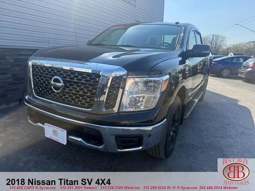 Magnetic Black 2018 Nissan Titan SV