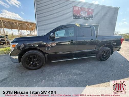 Magnetic Black 2018 Nissan Titan SV