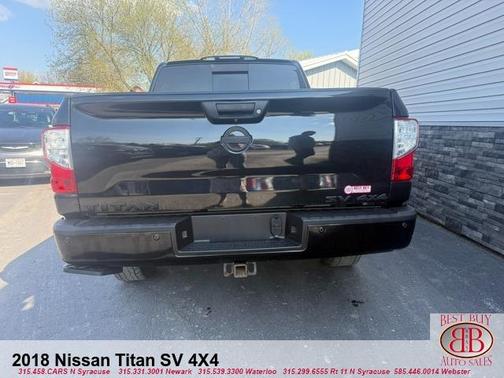 Magnetic Black 2018 Nissan Titan SV