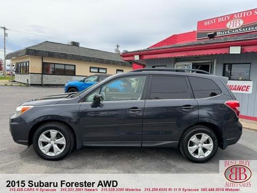 Dark Gray Metallic 2015 Subaru Forester 2.5i Limited