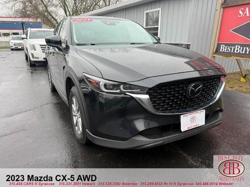 Jet Black Mica 2023 Mazda CX-5 2.5 S Preferred Package