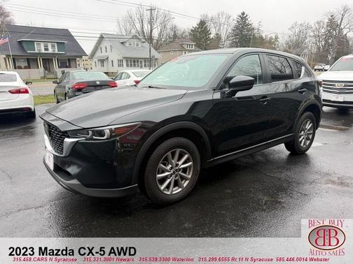 Jet Black Mica 2023 Mazda CX-5 2.5 S Preferred Package