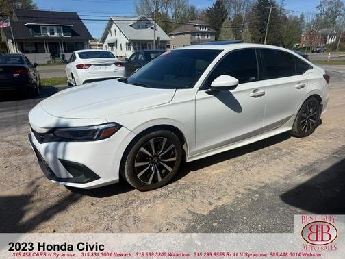 White 2023 Honda Civic