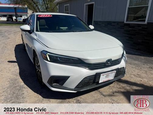 White 2023 Honda Civic