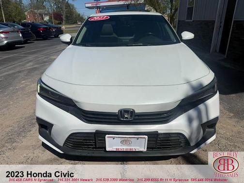 White 2023 Honda Civic