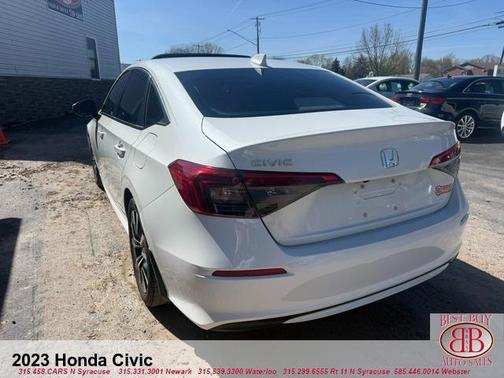 White 2023 Honda Civic