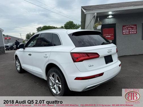 Ibis White 2018 Audi Q5 2.0T Premium Plus