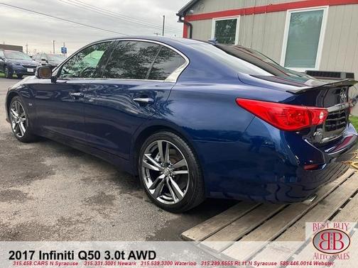 Gray 2017 INFINITI Q50 3.0T Sport