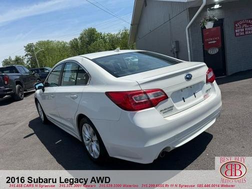 Crystal White Pearl 2016 Subaru Legacy