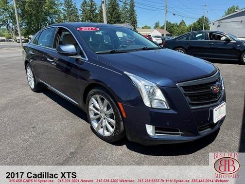 Blue 2017 Cadillac XTS Luxury