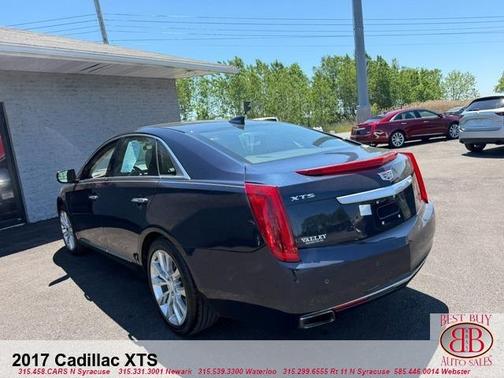 Blue 2017 Cadillac XTS Luxury