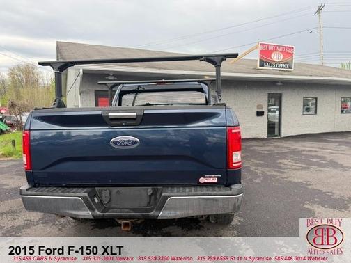 Blue 2015 Ford F-150 XLT