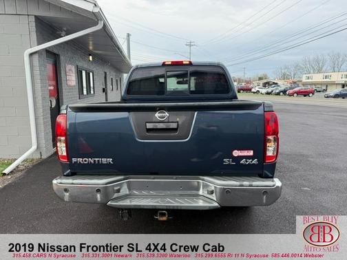 Blue 2019 Nissan Frontier SL
