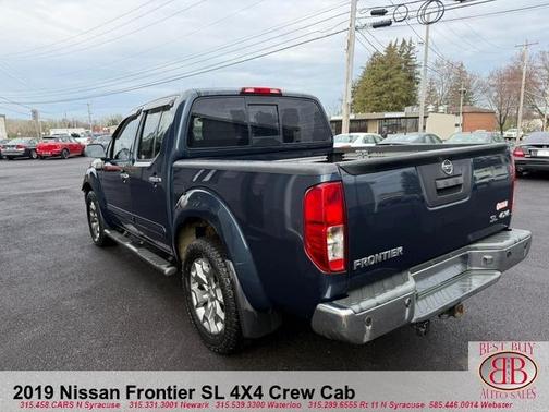 Blue 2019 Nissan Frontier SL