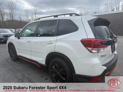 Crystal White Pearl 2020 Subaru Forester Sport
