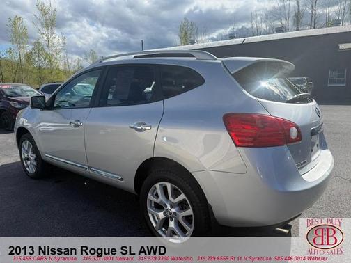 Brilliant Silver Metallic 2013 Nissan Rogue SV w/SL Pkg