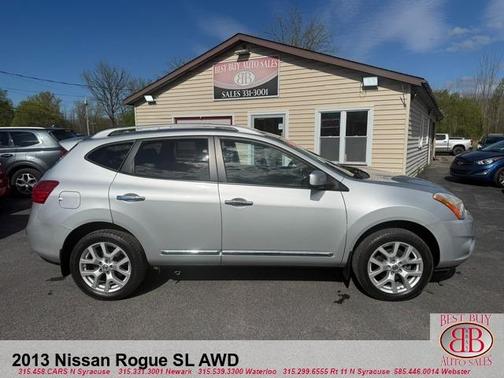 Brilliant Silver Metallic 2013 Nissan Rogue SV w/SL Pkg