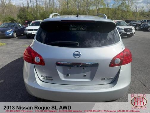 Brilliant Silver Metallic 2013 Nissan Rogue SV w/SL Pkg
