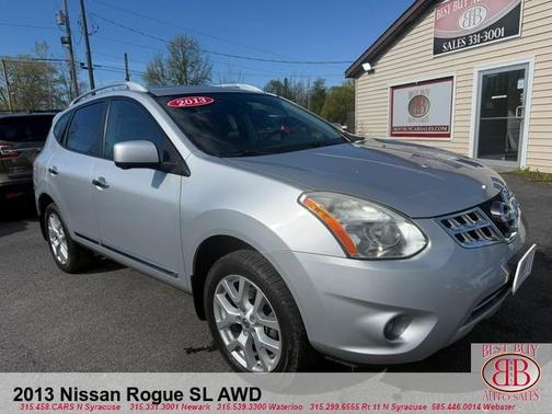 Brilliant Silver Metallic 2013 Nissan Rogue SV w/SL Pkg