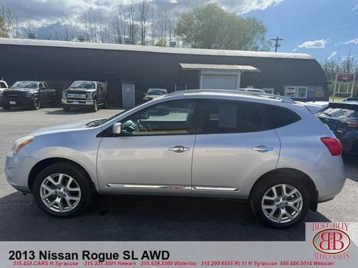 Brilliant Silver Metallic 2013 Nissan Rogue SV w/SL Pkg