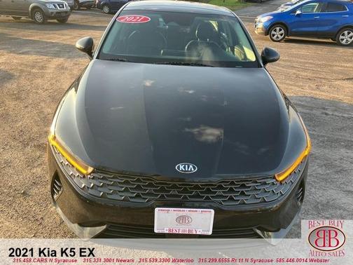 Black 2021 Kia K5 EX