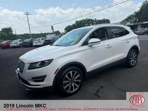 White 2019 Lincoln MKC Reserve