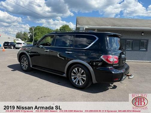 Black 2019 Nissan Armada SL