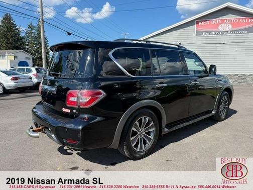 Black 2019 Nissan Armada SL